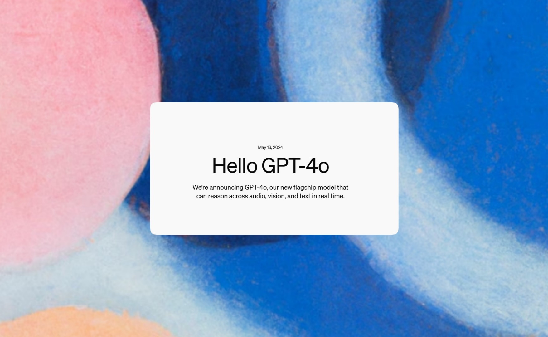 GPT-4o, nuevo paso en IA